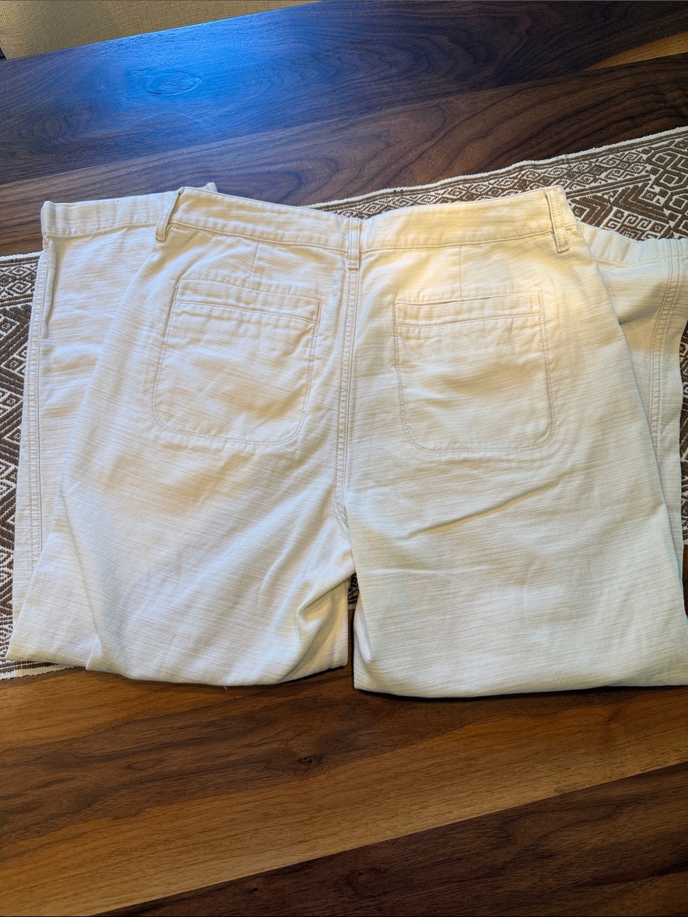 J. Crew Cotton Camp Utility Pant Cream Ecru - Picture 5 of 5